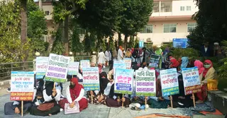 তৃতীয় দিনের মতো কর্মবিরতিতে রাজশাহী মেডিকেলের টেকনোলজিস্টরা; ভোগান্তিতে রোগী